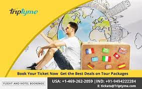 Get The Best Deals On Tour Packages Flight And Hotel Bookings For More Offers Visit Triptyme Com Or Call 94942 Flight And Hotel Flight Ticket Tour Packages