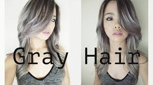 I collected images of gray hair, white hair, curly hair, long hair, and short hair. Dying My Hair Gray Youtube