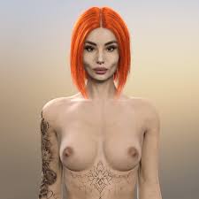 Porno Star 4 3D Render, Digital Art by intenzo