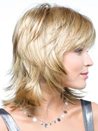 Kapsel Medium Layered Hair Short Shag Hairstyles Bangs With Medium Hair