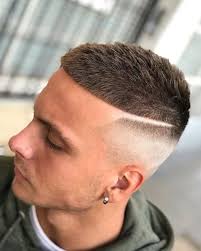 Another interesting fact about men's fade haircuts is that they don't require any specific length on the top of the head and that is a reason for a huge diversity of fade styles. The Best Fade Haircuts For Men With Line 2021 Trends