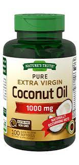 Cooking with an extra virgin coconut oil, whether you're making desserts or savory foods, is secure and safe. Organic Extra Virgin Coconut Oil 1000 Mg Softgel Vitamins Supplements By Nature S Truth
