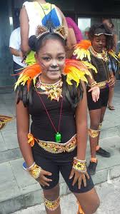 Kids Batabano Parade Grand Cayman Gianna Festival Captain Hat Celebrities Parades