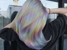 Want to look younger, cover gray hair (gray hair happens when follicles stop. How To Dye Your Hair Multiple Colors At Home Makeup Com