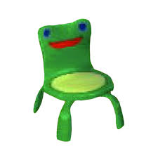 Animal Crossing Froggy Chair Png Polyvore Frog Green Animal Crossing Animal Crossing Game Froggy