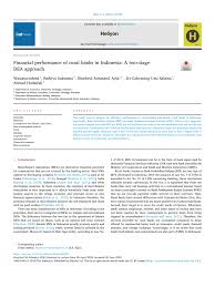 Pdf Financial Performance Of Rural Banks In Indonesia A Two Stage Dea Approach