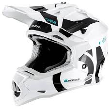 ONeal 2 Series RL Slick White Black Helmet