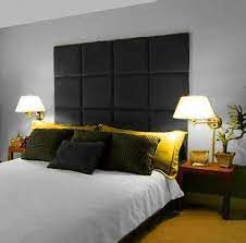 Monaco Wall Panel Large Tall Headboard Double Kingsize Super King Large Headboard Tall Headboard Upholstered Walls