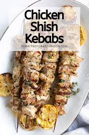 Chicken Shish Kabob Recipe Shish Kebabs The Forked Spoon Recipe In 2020 Kabob Recipes Chicken Shish Kabobs Shishkabobs Recipe