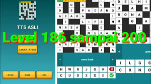 Halo sobat penggemar permainan tts. Kunci Jawaban Game Tts Asli Level 186 187 188 189 190 Sampai 200 Youtube