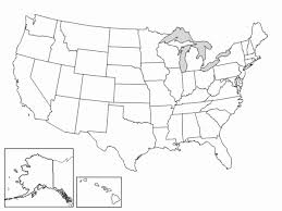 Unerring Empty Us State Map How To Draw The Usa Map North America Map Outline Blank Unlabled Map Of U In 2020 Us Map Printable United States Map Printable Us State Map