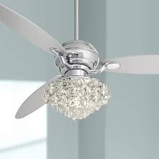 60 Casa Spyder Led Ceiling Fan With Hand Held Remote 69g34 Lamps Plus Chrome Ceiling Fan Modern Ceiling Fan Ceiling Fan Crystal