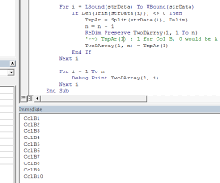Load Csv File Into A Vba Array Rather Than Excel Sheet Stack Overflow