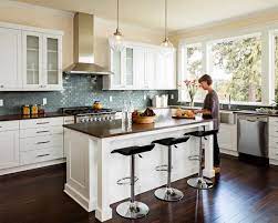 10 Inspiring Dark Floor Ideas For The Kitchen Wood Floor Kitchen Trendy Kitchen Backsplash Cool Kitchen Appliances