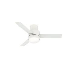Westinghouse lighting alloy is providing those fans which are appropriate for the small capacity area. Hunter 44 Gilmour Outdoor Low Profile Ceiling Fan With Led Light Kit And Handheld Remote Overstock 32394827