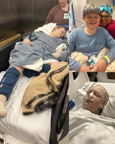 💔 It now takes two grown men to carry teenage cancer warrior Will Roberts  down the stairs. This is the heartbreaking reality of what Stage 4 cancer  has done to a 15-year-old