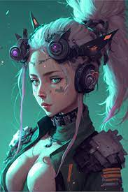 Cyberpunk prompts: Cyberpunk Anime Girl - Midjourney Prompt Tips, Stable  Diffusion Model and Guide