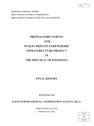 Jul 23, 2021 · pt prt demak milik siaapa? Preparatory Survey For Public Private Partnership Infrastructure Project In The Republic Of Indonesia Public Private Partnership Economies