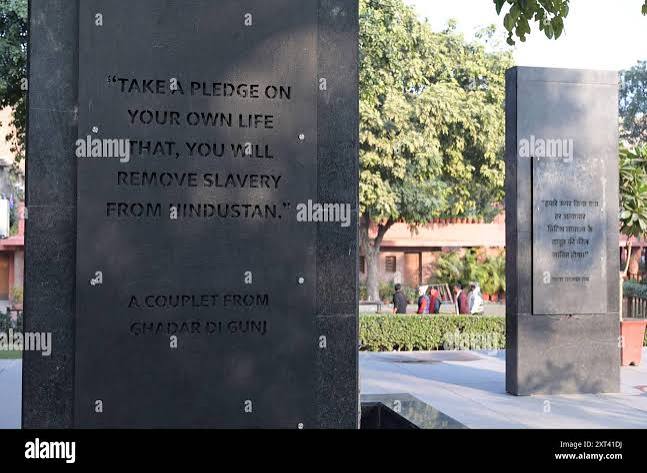 INDIA, Punjab, Amritsar, memorial and museum for Jallianwala Bagh massacre, also known as the Amritsar massacre, which took place on 13 April 1919 during the british rule. A peaceful crowd had gathered