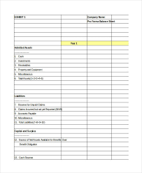 14 Pro Forma Excel Template Free Excel Documents Download Free Premium Templates