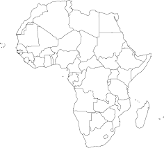 The constitutive act of the african union makes no provision for what type of government a member state may or must have, but article 30 states: Map Of Africa Outline Without Names Webvectormaps