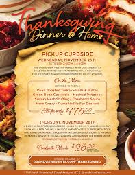 Check spelling or type a new query. Thanksgiving Dinner At Home The Grandview