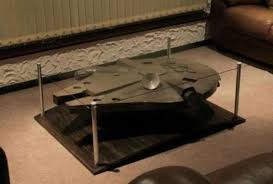 There is a range of coffee tables for sale on gumtree starting from around r50. Sci Fi Spaceship Coffee Tables Millennium Falcon Coffee Table Star Wars Decor Star Wars Furniture Star Wars Room