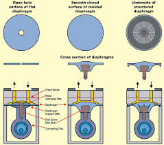 Cross Section Of Diaphragm Pump Via Knf Neuberger Diaphragm Pump Pumps Valve