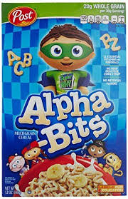 Unfortunately, it is no longer being made. Post Alpha Bits Cereal 12 Ounce Boxes Pack Of 4 Corn Cereal Cereal Marshmallow Treats
