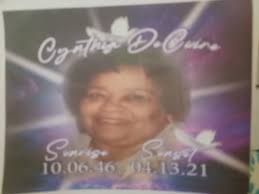 Cynthia DeCuire Obituary (1946