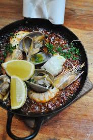 Seafood Paella At Movida Bar De Tapas In Melbourne Australia Wishlist Seafood Tapas Paella Seafood Recipes Whole Food Recipes Food