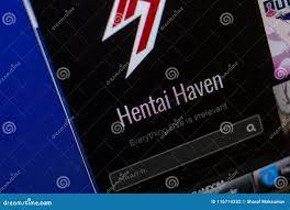 Ryazan, Russia - May 13, 2018: HentaiHaven Website on the Display of PC,  Url - Hentaihaven.org. Editorial Photography - Image of symbol, index:  116714332