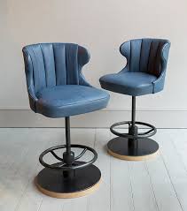 Pair of tommi parzinger chairs/ captains dining chairs charek modern. Captain S Bar Stool Howe London
