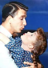 Debbie Reynolds and Leslie Nielsen “Tammy and the Bachelor” 1957