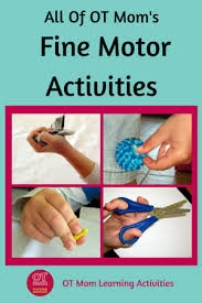 He sees an occupational therapist to help him with fine motor skills, so i want to reinforce that at home. Fine Motor Activities To Help Kids Develop Their Skills