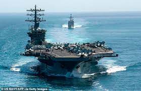 Swarms Of Flashing Tic Tac Shaped Ufos Chased Four Us Navy Destroyers Daily Mail Online
