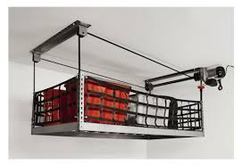 Overhead Garage Storage Motorized Storage Onrax Garage Storage Overhead Storage Garage Ceiling Storage