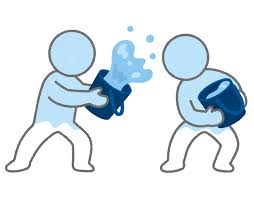 水掛け論のイラスト（棒人間）&nbsp;|&nbsp;かわいいフリー素材集&nbsp;いらすとや