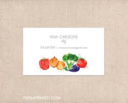 Tarjetas De Visita Del Nutricionista Gruesas Por Pixelsprinted Nutritionist Business Cards Catering Business Cards Business Cards