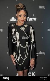 Atlanta, USA. 19th May, 2023. LaTavia Roberson attends the red carpet for  the 2023 Black Music Honors at Cobb Energy Center in Atlanta, Ga.