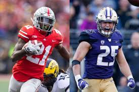 the ohio state vs washington rose bowl will show footballs