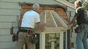 For additional stability, you can also use steel you can find more details in a flat roof construction manual. Bay Window Roof Final Installation Fine Homebuilding