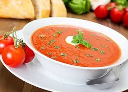 Eine Klassische Tomatencreme Suppe Gibt Es Auch In Der Yokebe Variante Die Wurzige Suppe Erfordert Nur Wen Tomatencremesuppe Tomaten Suppe Tomatensuppe Rezept