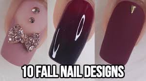 Go fancy by wearing this breathtaking fall nail design made up from the best matte nail design ideas. 10 Easy Fall Nail Ideas Beginners Nail Art Compilation Youtube