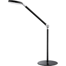 Die lampe wird inklusive einem austauschbaren led leuchtmittel geliefer. Wofi Led Schreibtischlampe Cole Schwarz Eek A Kaufen Bei Obi