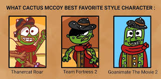 Later that night, though strange change took place in his body. The Cactus Mccoy And Friends 3 Best Favorite Style Character On Flipline Studios Character Team Fortress 2 Team Fortress