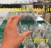 Diamater 98mm PET Lid Thermoforming Machine for Yogurt Cup Cover