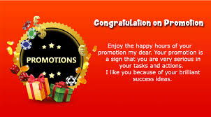 It's one of the best things going on in anybody's career. Congratulations Messages On Promotion Wishes4lover