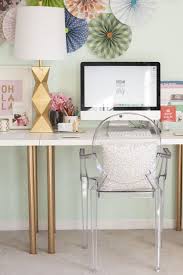 Ikea Hack Gold Desk Legs Project Easy Diy Home Office Space Home Home Decor