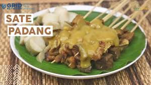 Resep sate padang lidah sapi. Resep Sate Padang Asli Bumbunya Terasa Banget Youtube